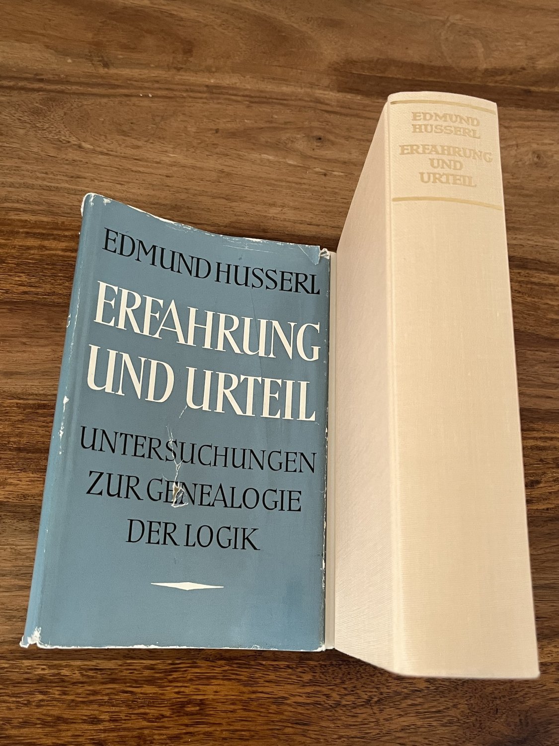 Erfahrung und Urteil.“ (Edmund Husserl) – Buch antiquarisch kaufen 